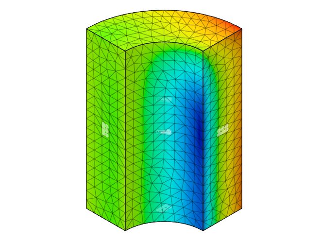 Thermal stress verification simulation